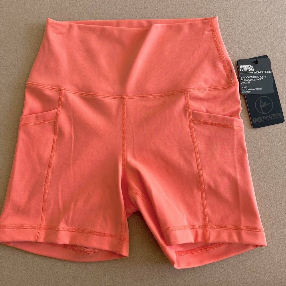 90 DEGREE BY REFLEX BIKE SHORTS